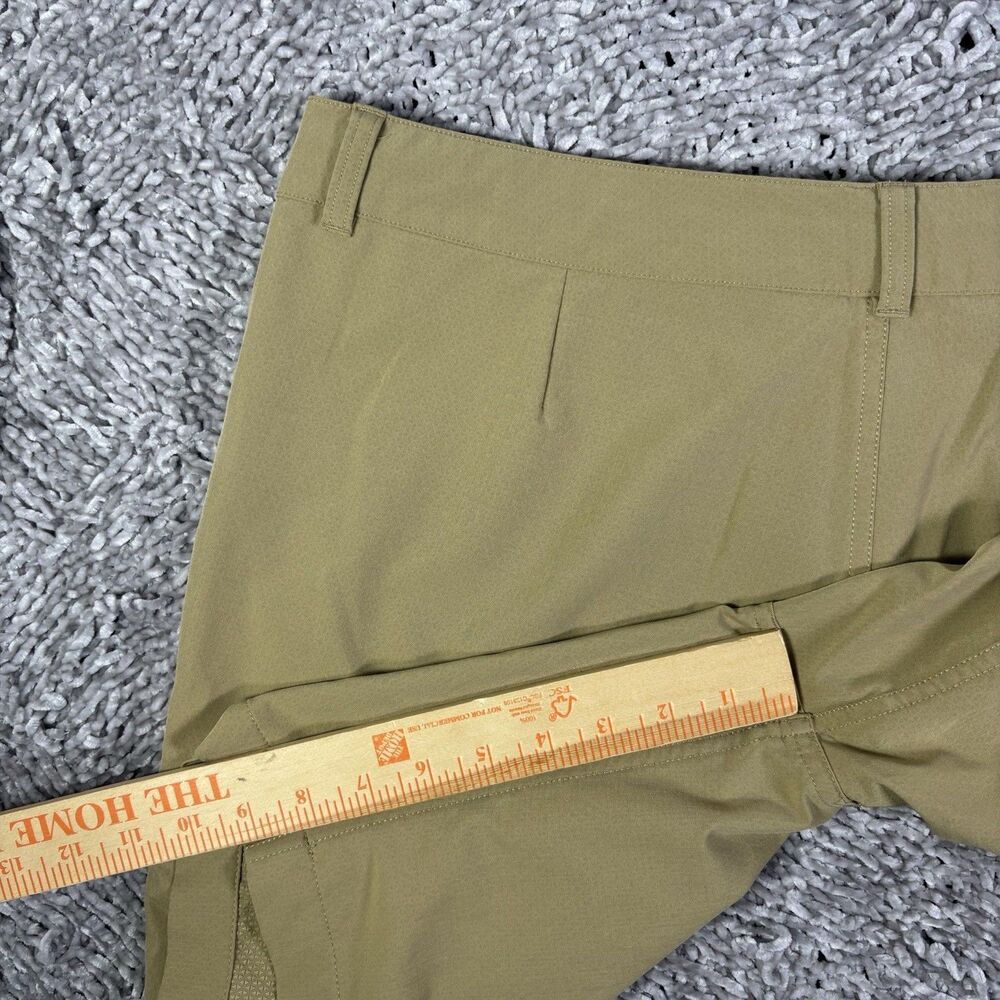 The North Face Pura Vida 2.0 Shorts Mens 36 Brown Tan Cargo Drawstring Stretch - Picture 9 of 10